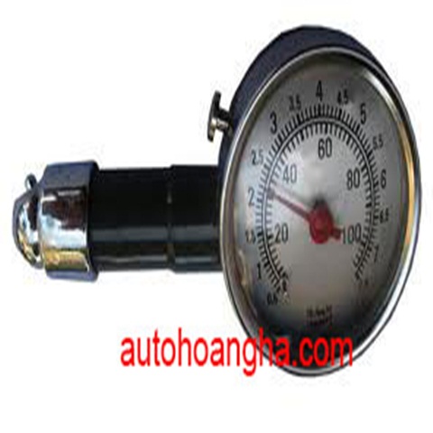 Đồng hồ đo áp suất lốp + chụp van lốp